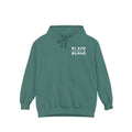 "Unapologetically Black" Garment-Dyed Hoodie (Green)