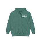 "Unapologetically Black" Garment-Dyed Hoodie (Green)
