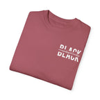 "Unapologetically Black" Garment-Dyed T-shirt (Crimson)