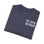 "Unapologetically Black" Garment-Dyed T-shirt (Denim)