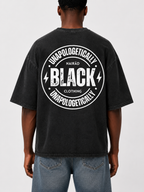 "Unapologetically Black" Washed T-Shirt