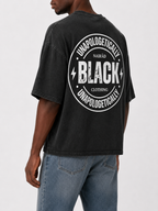 "Unapologetically Black" Washed T-Shirt