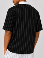 Pinstripe Streetwear Jersey