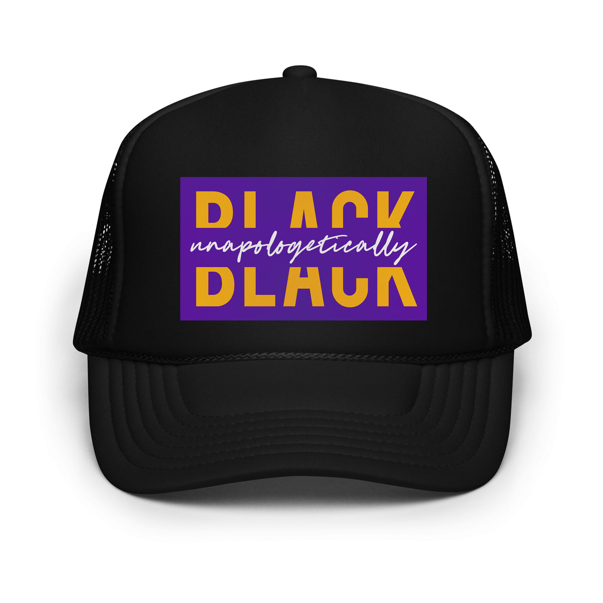 "Unapologetically Black" Trucker Hat - PVAMU Edition