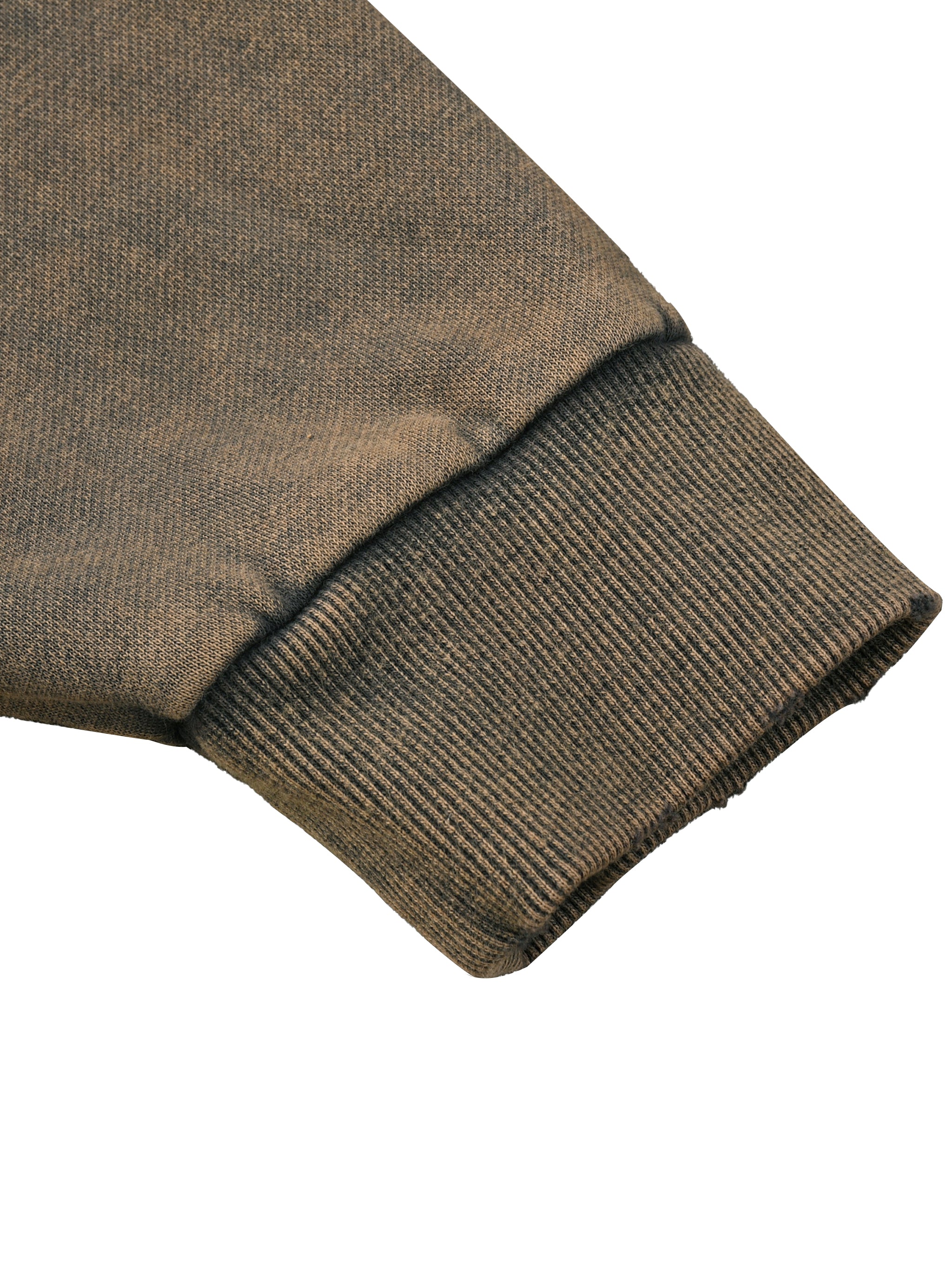 "Society" Vintage Washed Frayed-Hem Hoodie